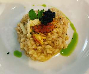Dungeness crab risotto