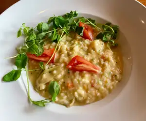 Tomato-Artichoke Risotto